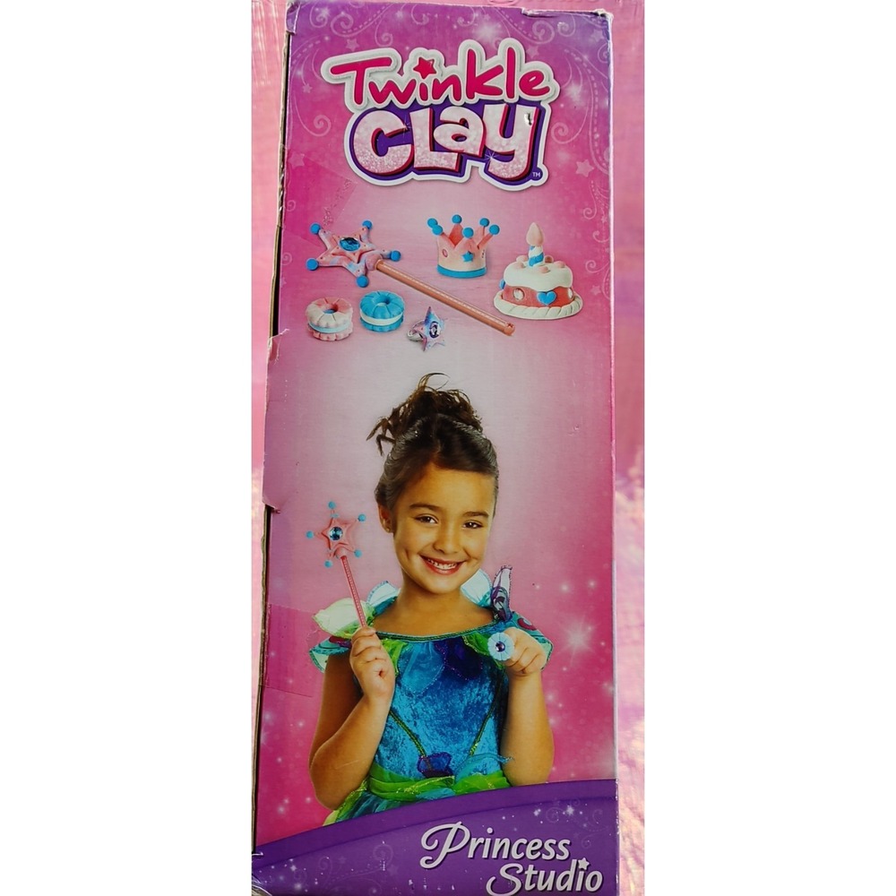 Twinkle Clay Toy Princess Studio Makes Sparkly Air-Dry Creations Fun - Picture 4 of 4
